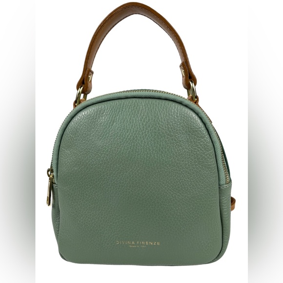 Divina Firenze Bags Divina Firenze Backpack Crossbody Genuine